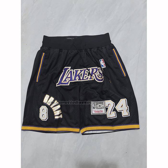 Pantaloncini Los Angeles Lakers Mitchell & Ness Hardwood Classics Nero